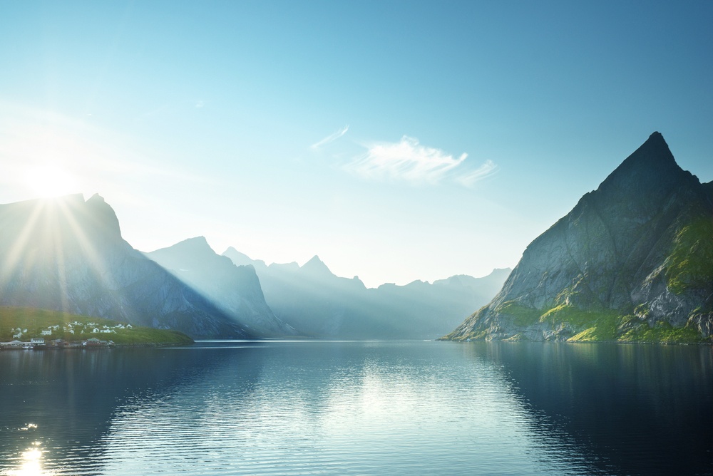 sunset in Lofoten islands, Norway.jpeg